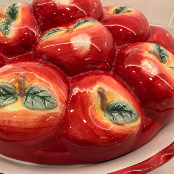 Pfaltzgraff Delicious covered Apple Pie dish - Picture 12 of 12